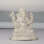 Silver Ganesha Idol